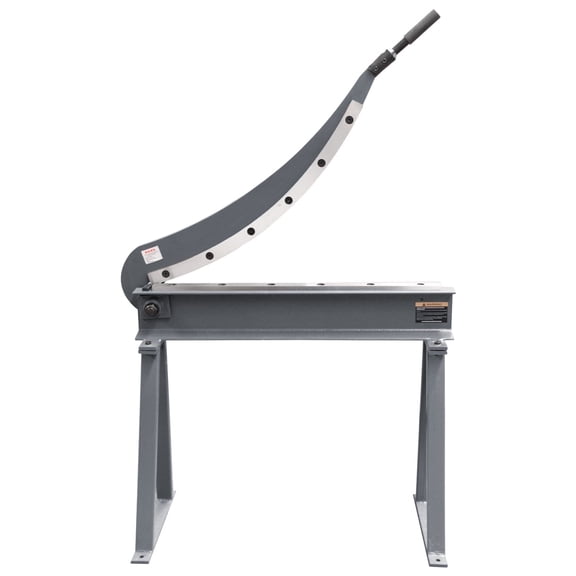 Kaka industrial HS-30 Guillotine Metal Shear, 31 in Bed Width, 16 Gauge Metal Guillotine Shear with a Stand for Construction Work Sheet Metal Fabrication Plate Cutting Cutter