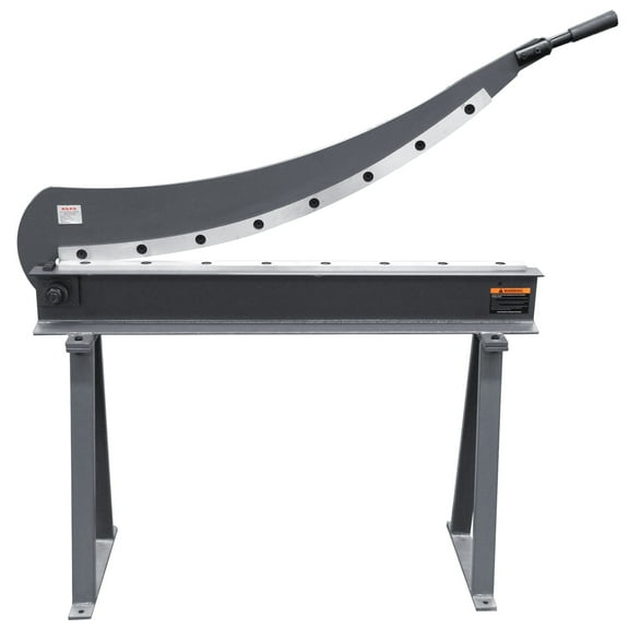 Kaka industrial HS-40 Guillotine Metal Shear, 39 inch Bed Width, 16 Gauge Metal Guillotine Shear with a Stand for Construction Work Sheet Metal Fabrication Plate Cutting Cutter
