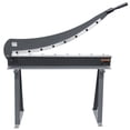 thumbnail image 1 of Kaka industrial HS-40 Guillotine Metal Shear, 39 inch Bed Width, 16 Gauge Metal Guillotine Shear with a Stand, 1 of 8