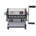 thumbnail image 1 of Kaka Industrial Metal Brake, 8 inch, 3-in-1 Combination Shear Brake Roll Machine, 20Ga, 90 degrees Slip Roll Machine 3-in-1/8, 1 of 8