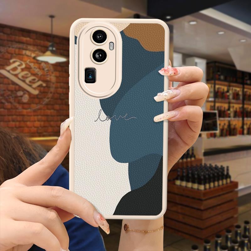 KakaluotePhone Case For OPPO Reno10, youth Back Cover luxurious simple