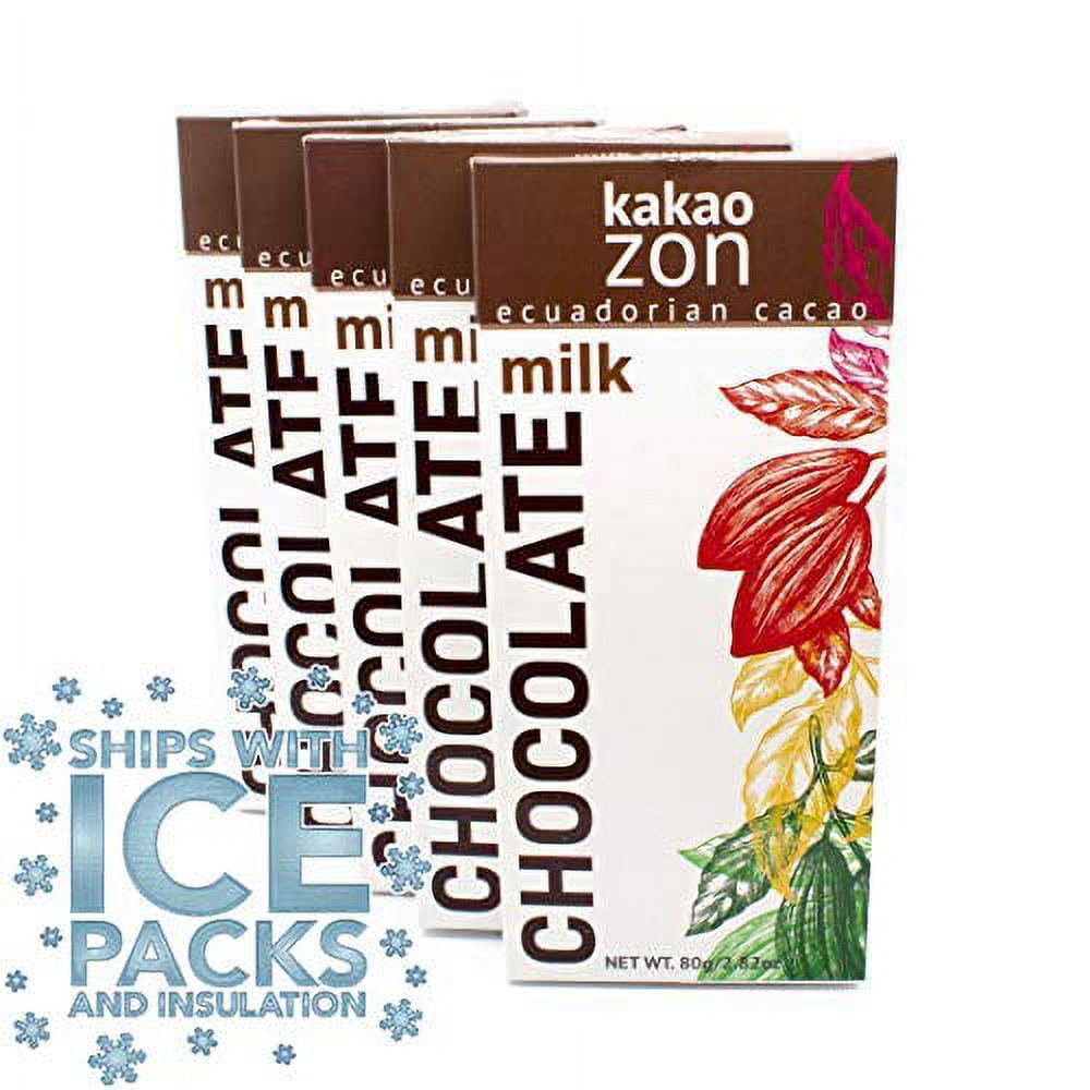 KakaoZon Milk Chocolate Bars Milk Chocolate GlutenFree NonGMO