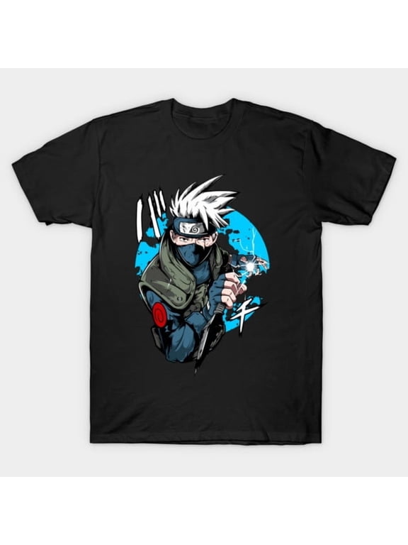 Kakashi - Naruto T-Shirt Sizes S-5Xl GooGate