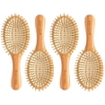 thumbnail image 1 of Kakating 4 Pack Bamboo Hair Brush for Hair Growth | Natural Wooden Hair Brushes Detangling Massaging Scalp Bulk, 1 of 6
