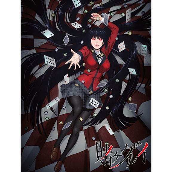 Kakegurui- Keyart Sublimation Throw Blanket