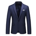 thumbnail image 1 of Kakii Blazer for Men, Casual Fit Jacket with One Button, 1 of 4
