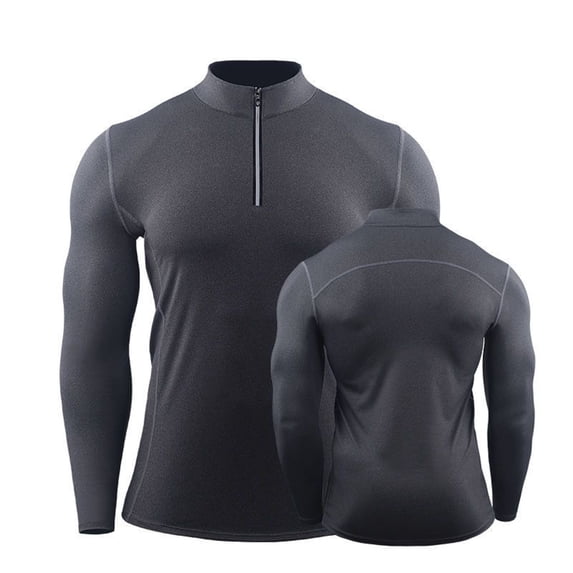 Kakii Men's Athletic Compression Shirt Running Shirts