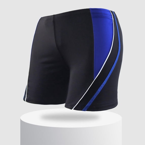 Kakii Men's Athletic Square Leg Swimsuit Jammers Durable Compression Swim Briefs Training Bathing Swimming Shorts