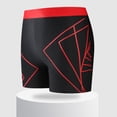 thumbnail image 1 of Kakii Men's Athletic Square Leg Swimsuit Jammers Durable Compression Swim Briefs Training Bathing Swimming Shorts, 1 of 6