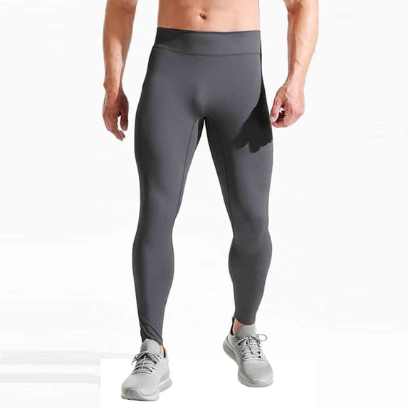 Kakii Men's Compression Pants Athletic Tight,Leggings Base Layer Bottoms for Running Workout Sports Yoga Basketball