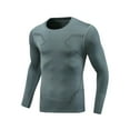 thumbnail image 1 of Kakii Men's Compression Shirts Thermal Long Sleeve Athletic Workout Tops Gym Undershirts Sports Baselayers Running T Shirt for Men, 1 of 6