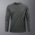 thumbnail image 1 of Kakii Men's UPF 50+ Sun Protection UV SPF Shirts Long Sleeve Lightweight Quick Dry Swim T-Shirts Rash Guard, 1 of 7