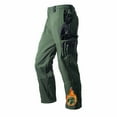 thumbnail image 1 of Kakii Men's Water-Resistant Fleece-Lined Cargo Pants, Winter Hiking Trousers with Multiple Zipper Pockets, Windproof Tactical Pants, 1 of 7