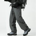 thumbnail image 1 of Kakii Men's Water-Resistant Windproof Quilted Pants, Thermal Insulated Workwear Cargo Pants for Outdoor Cold Weather, 1 of 9