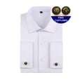 thumbnail image 1 of Kakii Mens Dress Shirt Wrinkle Free Regular Fit 4-Way Stretch Button Down Shirts, 1 of 6