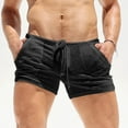 thumbnail image 1 of Kakii Mens pajama pants Shorts 3 Inch Inseam Drawstring Closure Cotton, 1 of 3
