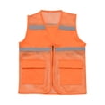 thumbnail image 1 of Kakii Safety Vest - High Visibility with Reflective Straps and Pockets – Premium, Soft, Durable, and Breathable, 1 of 5