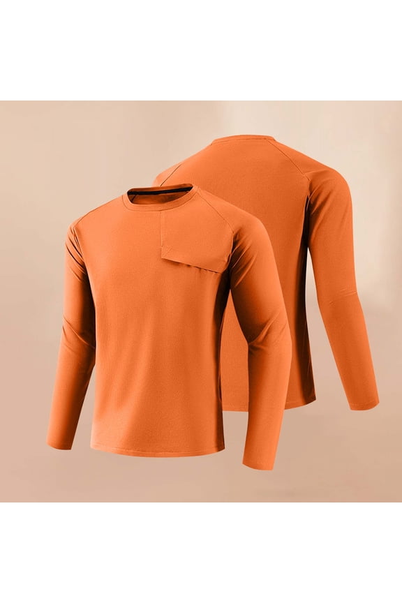Sport Men's Long-Sleeve T-Shirt Pack, Cool DRI Moisture-Wicking Performance T-Shirts, Performance Tee