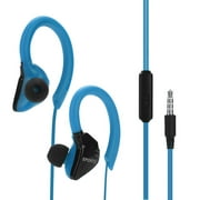 Kakina CMSX Special Offers Universal Mobile Phone Earphones Wired, Stereo Sports Wired Earphones with Microphone, Wired Bass Earphones Blue