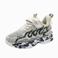 thumbnail image 1 of Kakishop Girls Boys Sneakers Lightweight Comfortable Fashion Running Shoes for Kids Outdoor School Walking Travel Breathable (Beige,2), 1 of 7