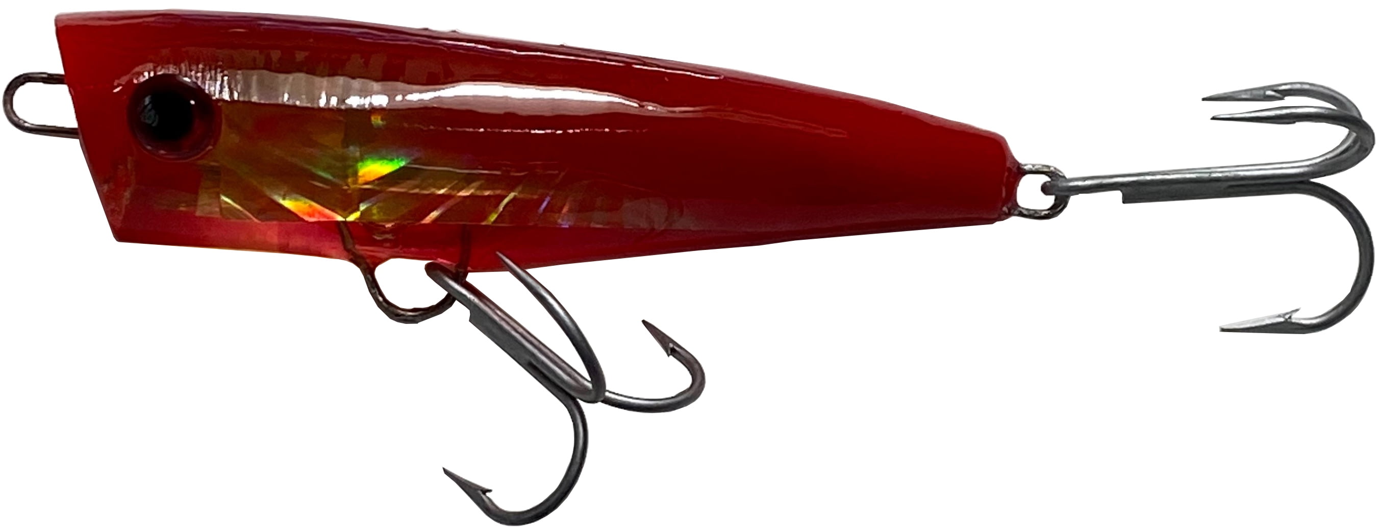 Kaku Dancer O'ama Premium Multi-Colored Saltwater Hard Bait Lure, Black and Green Finish