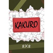 Kakuro 8 x 8 Kakuro Puzzle Book, 119 Kakuro Puzzle Books for Adults Paperback