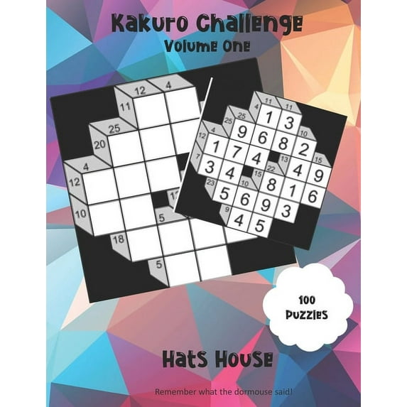 Kakuro Challenge Volume Paperback 1655516841 9781655516849 Hat House