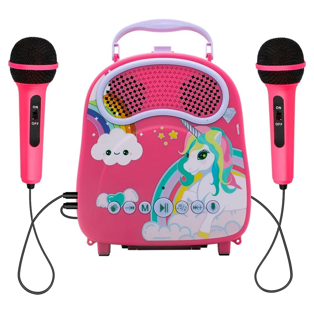 Kids Birthday Gift for 5-11 Year Old Girls, Top Karaoke Singing Microphone Machine Toys Gifts for 6 7 8 9 Year Old Girl Teens Birthday Gift Present