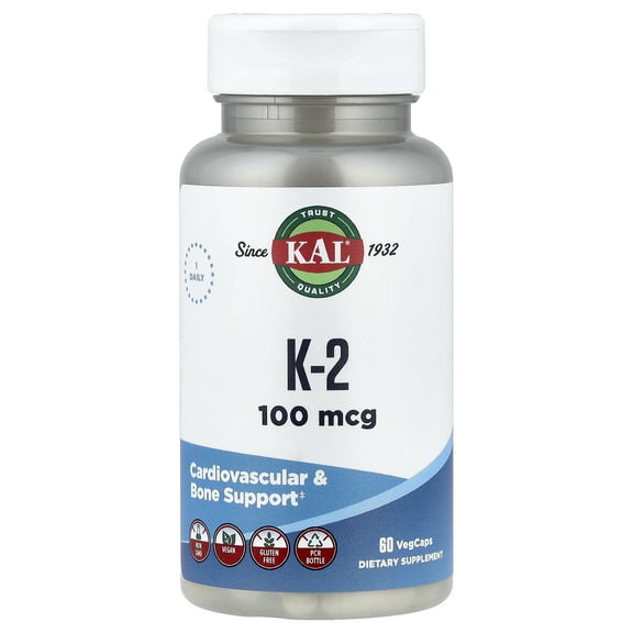 Kal - Vitamin K-2 100 mcg. - 60 Tablets