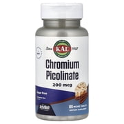 Kal Chromium Picolinate ActivMelt Cinnamon Bun 120 Tablet