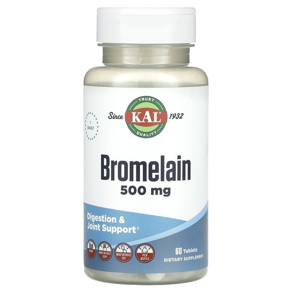 Kal - Bromelain 500 mg. - 60 Tablets