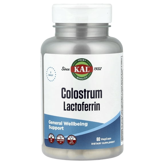 Colostrum Lactoferin By KAL - 60 Capsules