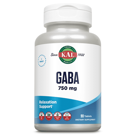 Kal GABA, Tablet (Btl-Plastic) 750mg | 90ct