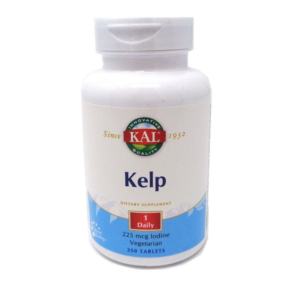 Kal - Kelp With 225 mcg. Iodine - 250 Tablets