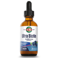 thumbnail image 1 of KAL Ultra Biotin DropIns 10,000 mcg Supplement | Healthy Hair Growth Formula | Skin Health & Strong Nails Support | Natural Mixed Berry Flavor | 2oz, 1 of 6