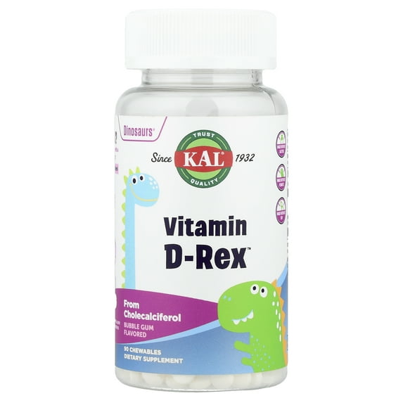 Kal Vitamin D-Rex 90 Chewable