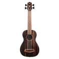 thumbnail image 1 of Kala Acoustic-Electric U Bass Ukelele Striped Ebony/Round Wounds, 1 of 4