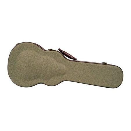 Kala Archtop Olive Tweed Concert Ukulele Hard Case (Otc-At)
