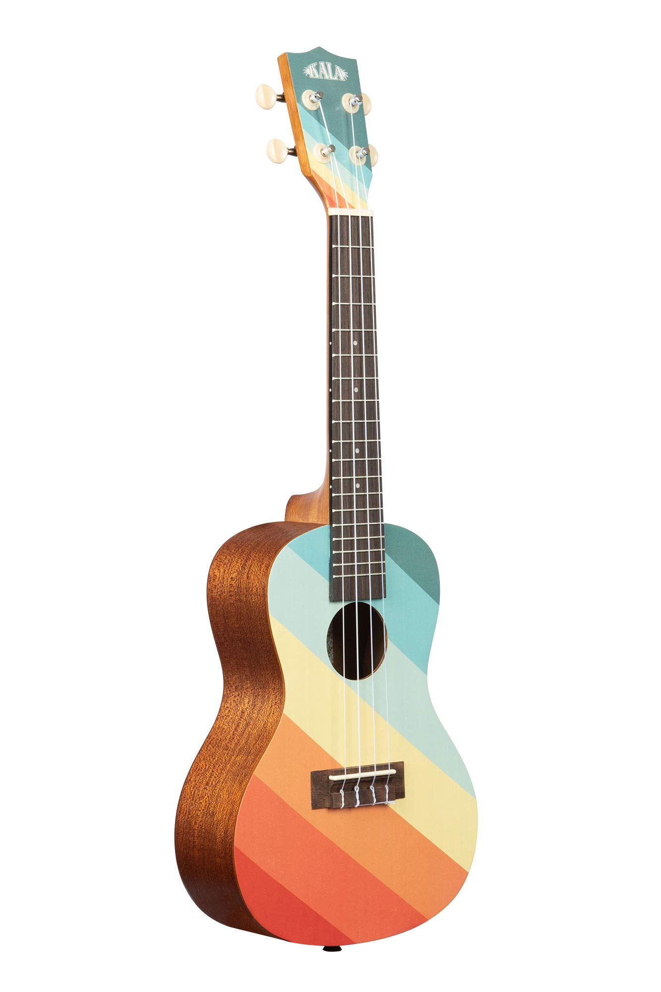 Kala Brand Music Co. Surf Concert Ukulele Far Out, Multicolor, 1 lb