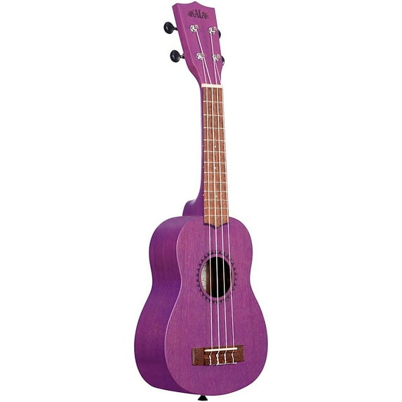 Kala Brand Music KA-MRT-PUR-S Meranti Watercolor Soprano Ukulele, Purple