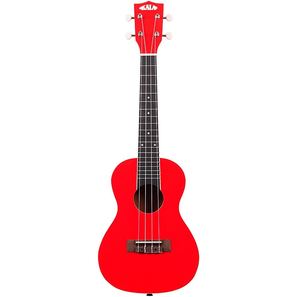 Kala Candy Shoppe Collection Candy Apple Red Concert Ukulele