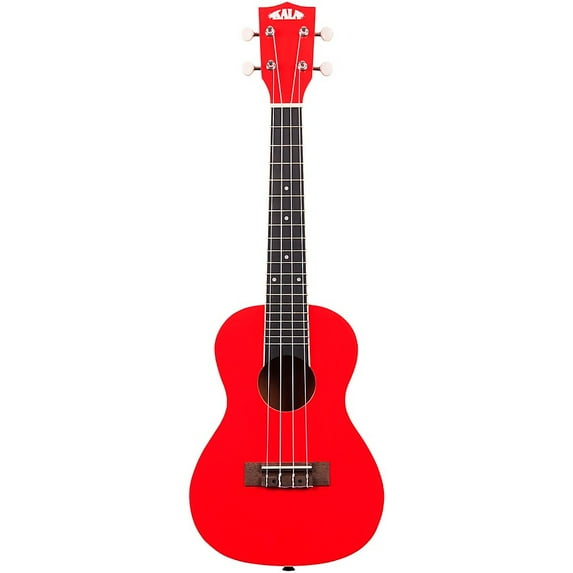Kala Candy Shoppe Collection Candy Apple Red Concert Ukulele
