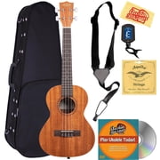 Kala KA-15T Satin Mahogany Tenor Ukulele w/ Hard Case