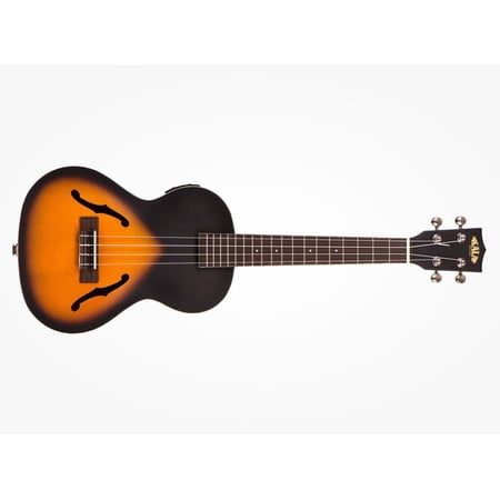 Kala KA-JTE/2TS Archtop Tenor Ukulele, Tobacco Burst
