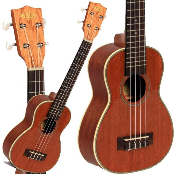 Kala KA-SLNG Gloss Mahogany, Long-Neck Soprano Ukulele