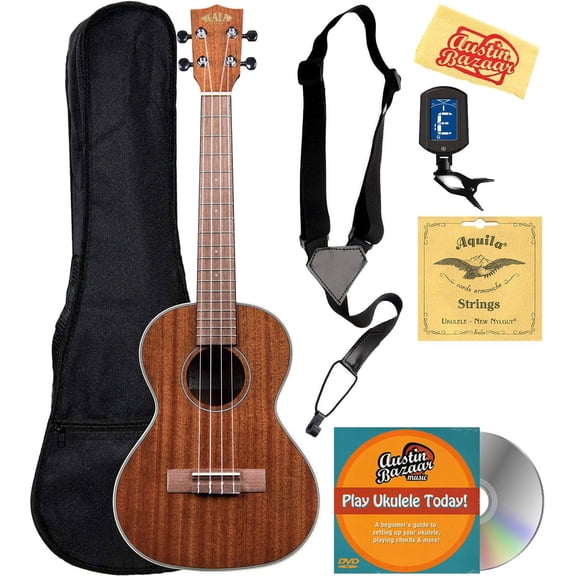 Kala KA-TG Gloss Mahogany Tenor Ukulele w/ Gig Bag