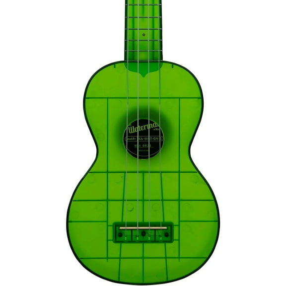 Kala KA-WMT Soprano Waterman Ukulele Transparent Jade Green