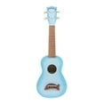 thumbnail image 1 of Kala Makala Dolphin Series Light Blue Burst Soprano Ukulele with Kala Bag, 1 of 5
