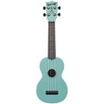 thumbnail image 1 of Kala Makala Waterman Glow in the Dark Aqua Blue Soprano Ukulele, Glow in the Dark Blue, Soprano, 1 of 5
