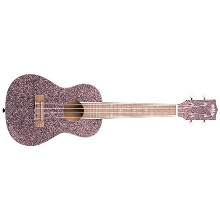 Kala Pink Champagne Sparkle Concert Ukulele